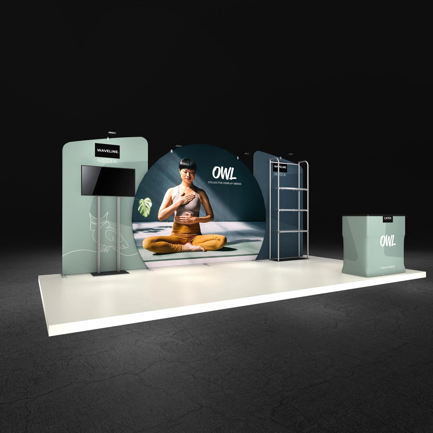10ft x 20ft Owl Inline Display