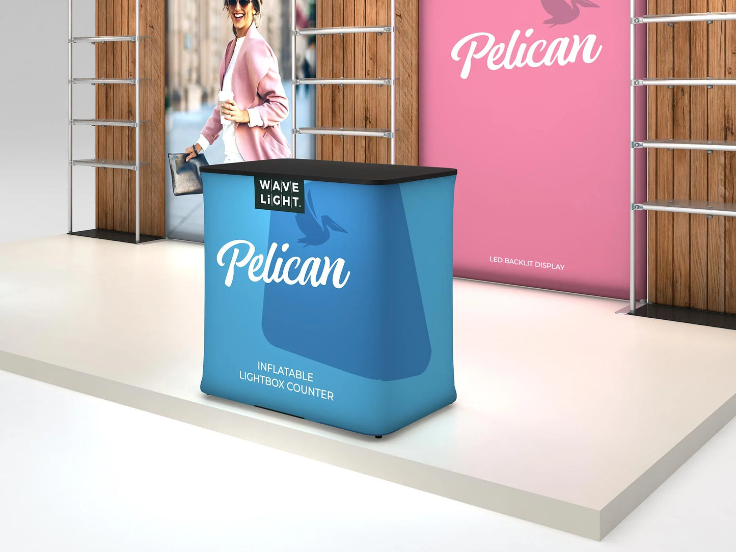 10ft x 20ft Pelican Inline Display
