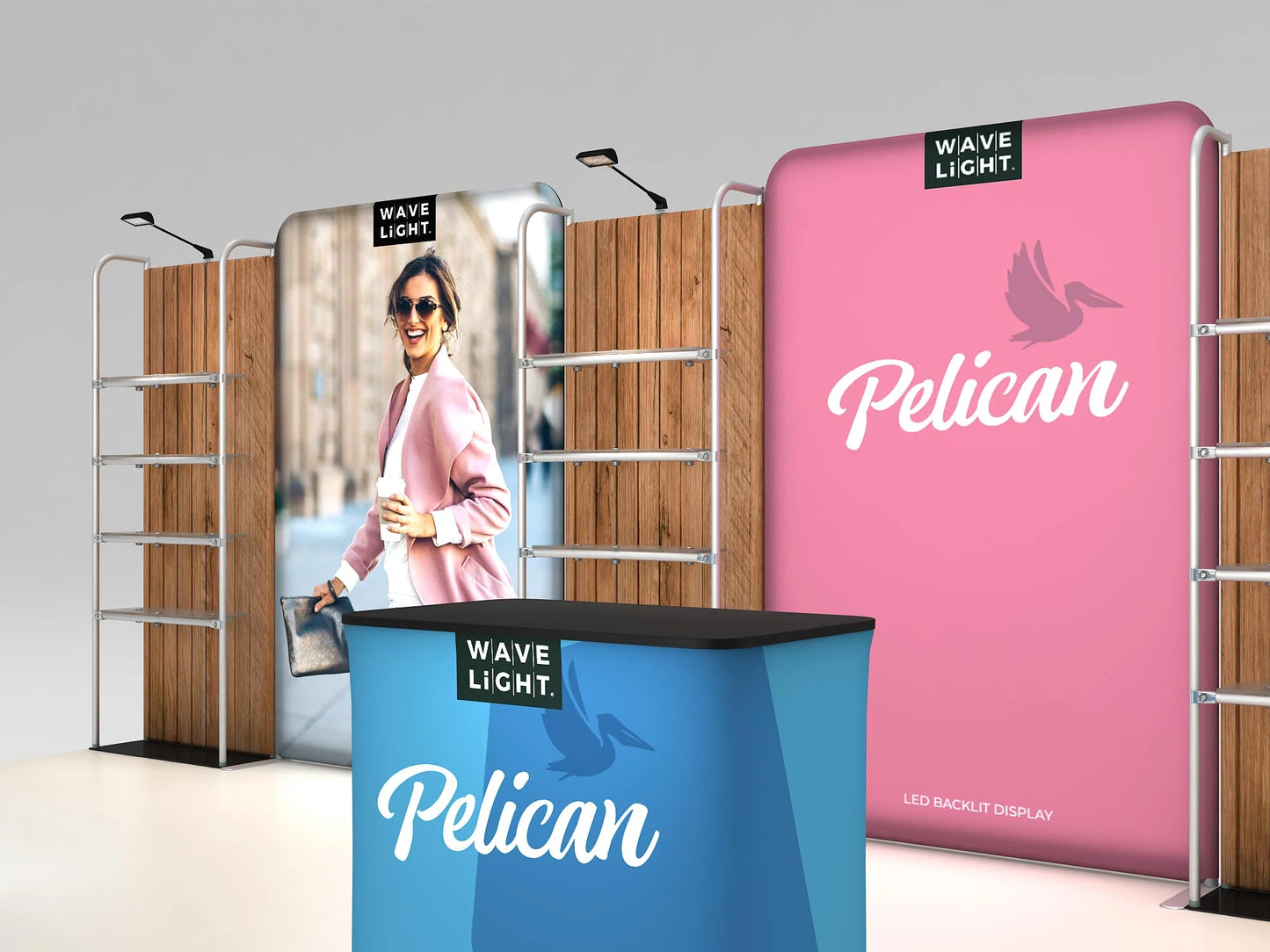 10ft x 20ft Pelican Inline Display