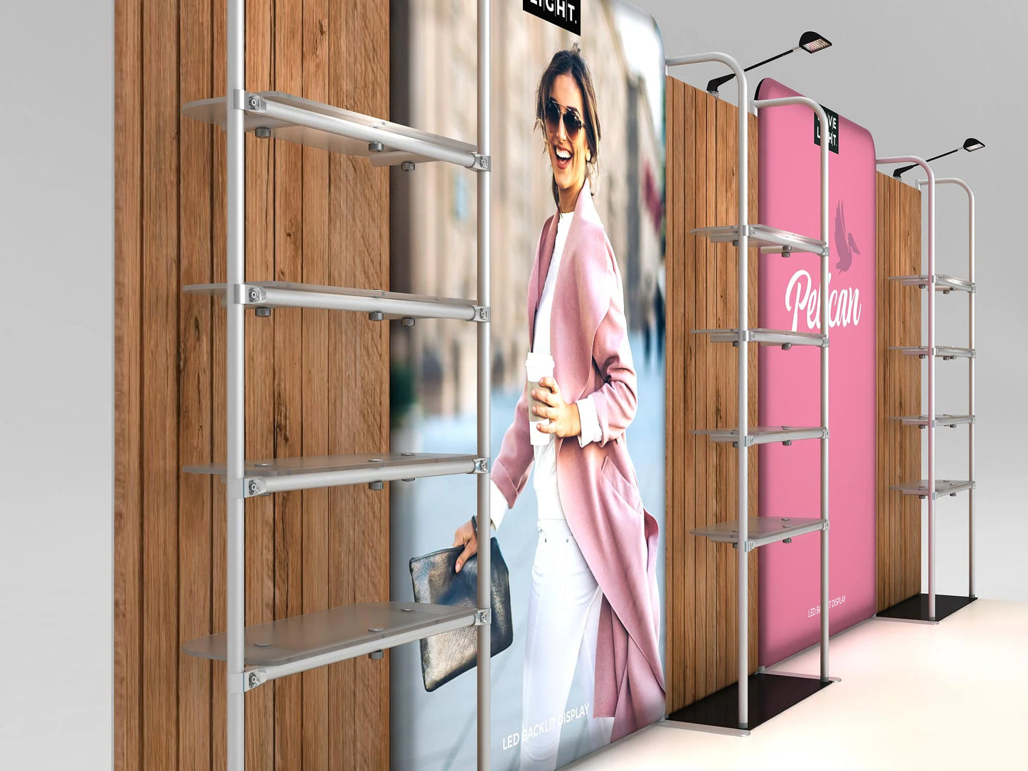 10ft x 20ft Pelican Inline Display