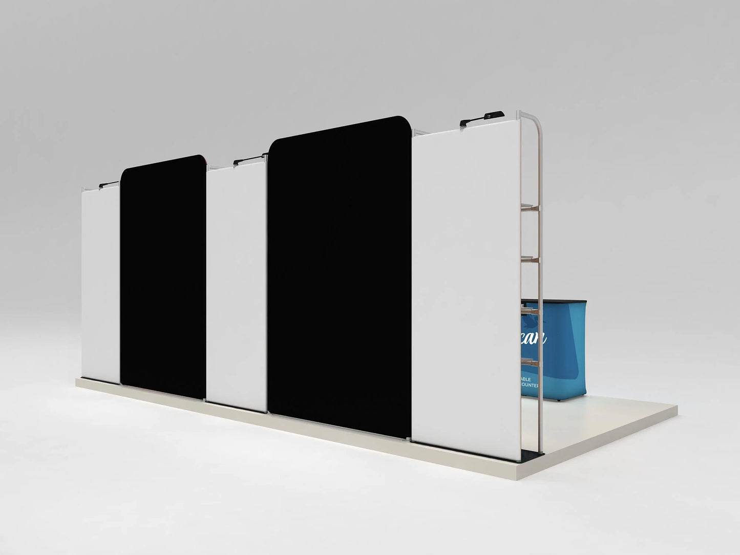 10ft x 20ft Pelican Inline Display
