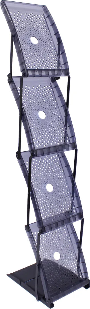 Literature racks free standing