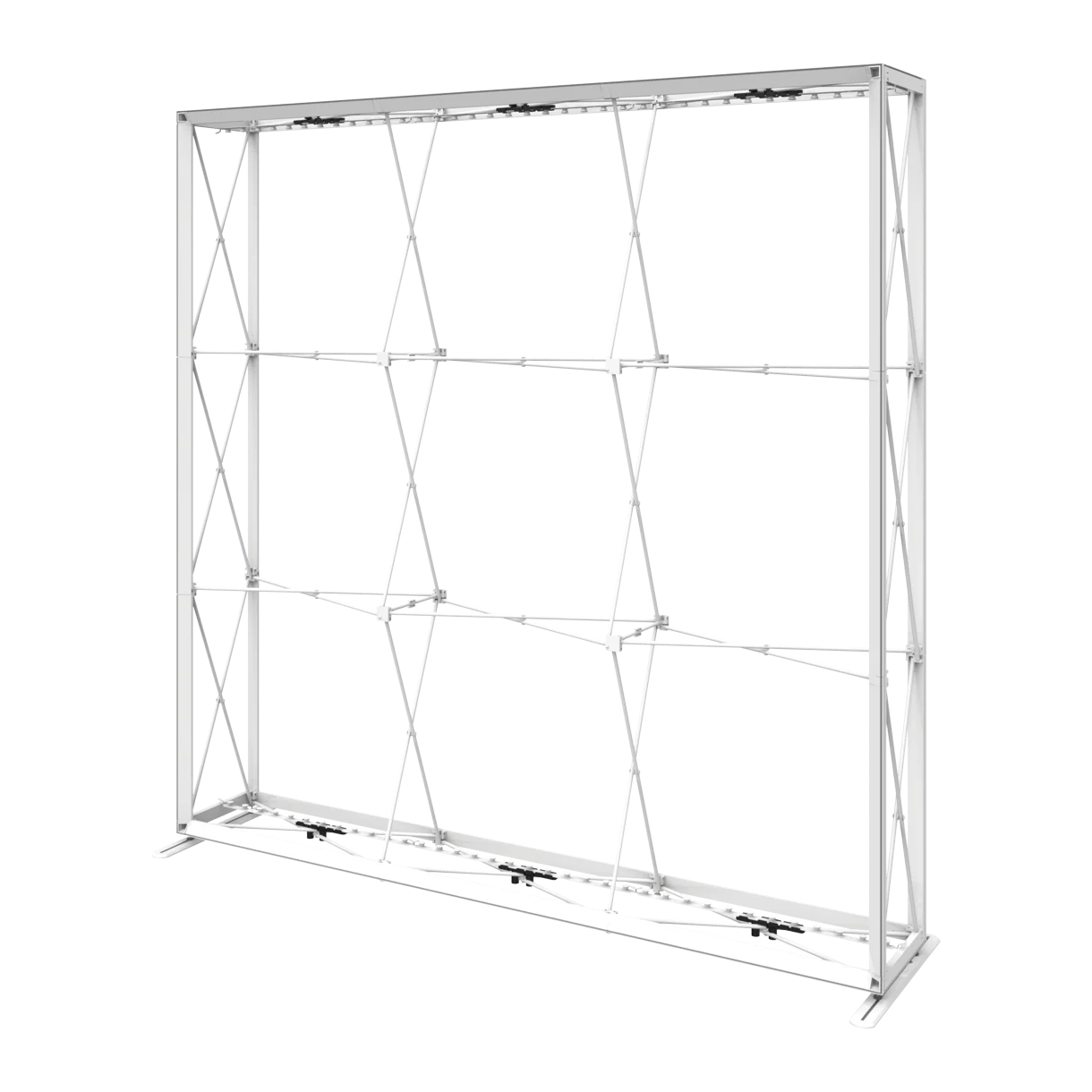 8ft x 8ft Embrace Backlit Square Push-Fit Tension Fabric Display (Hardware Only)
