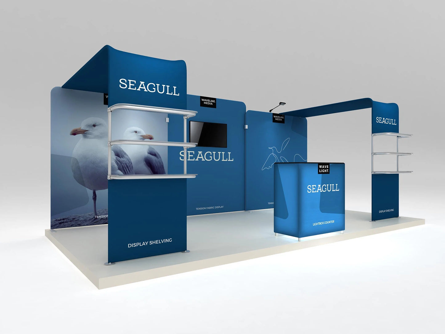 10ft x 20ft Seagull Inline Display