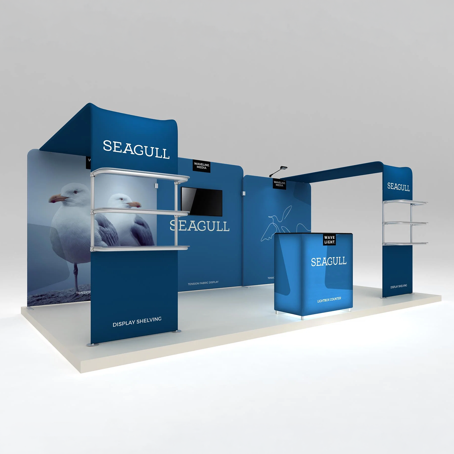 10ft x 20ft Seagull Inline Display