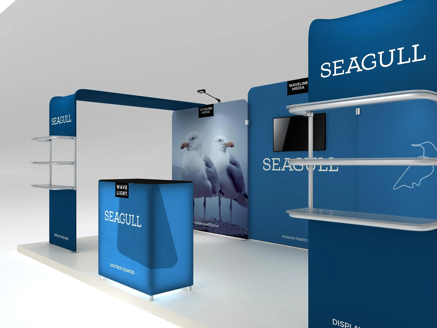 10ft x 20ft Seagull Inline Display