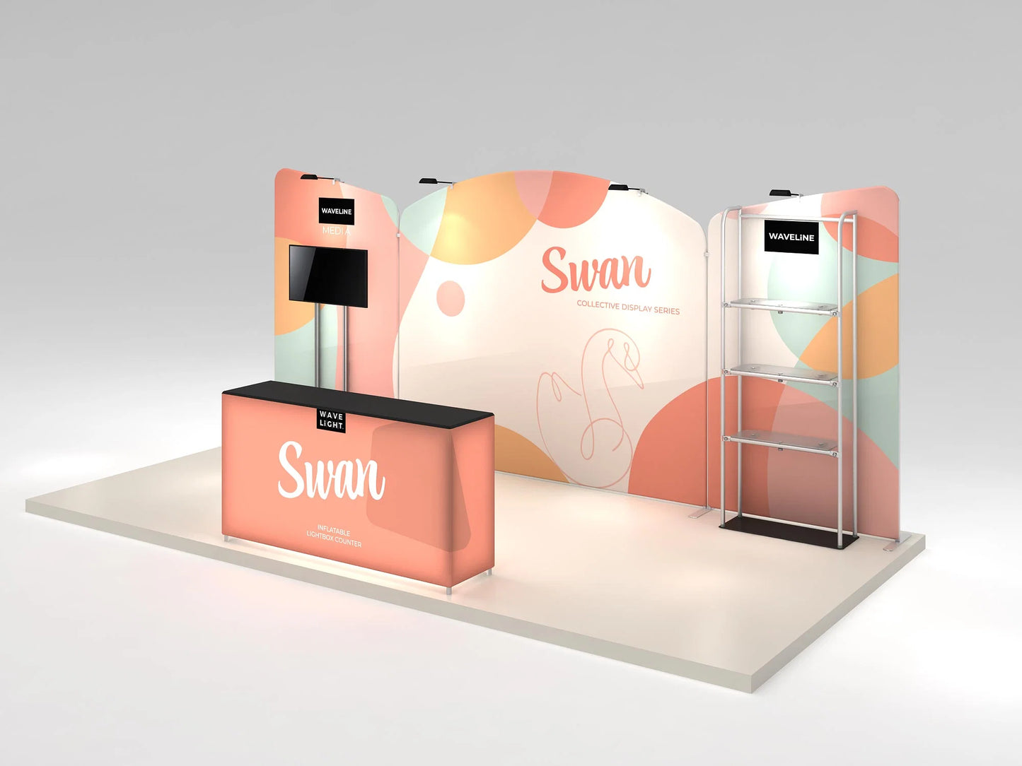 10ft x 20ft Swan Inline Display