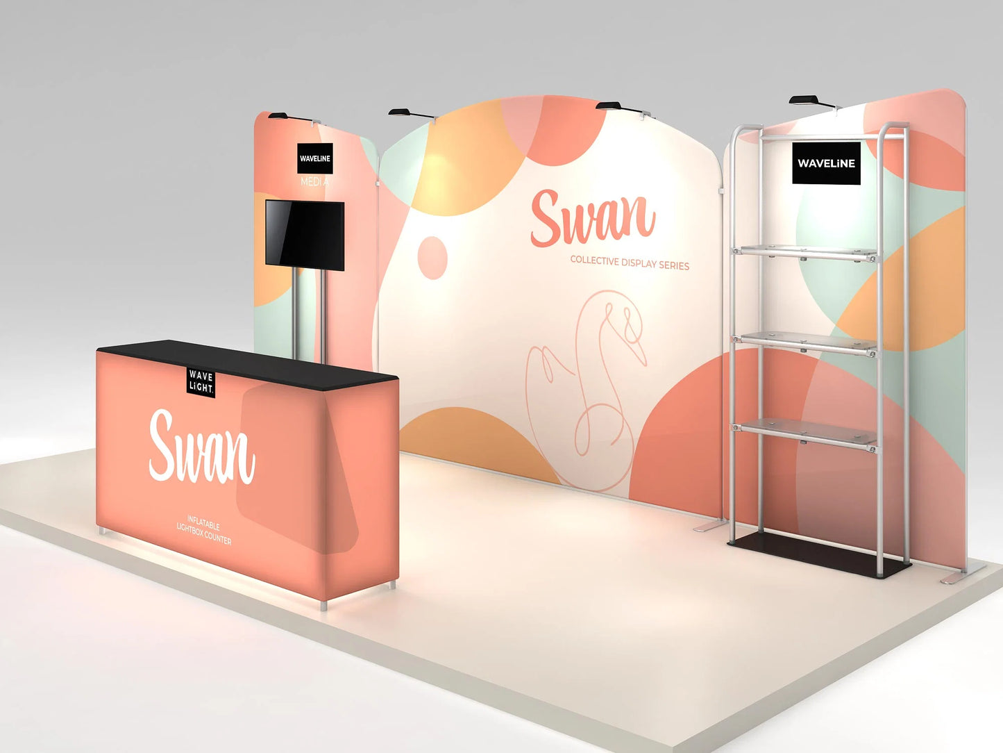 10ft x 20ft Swan Inline Display