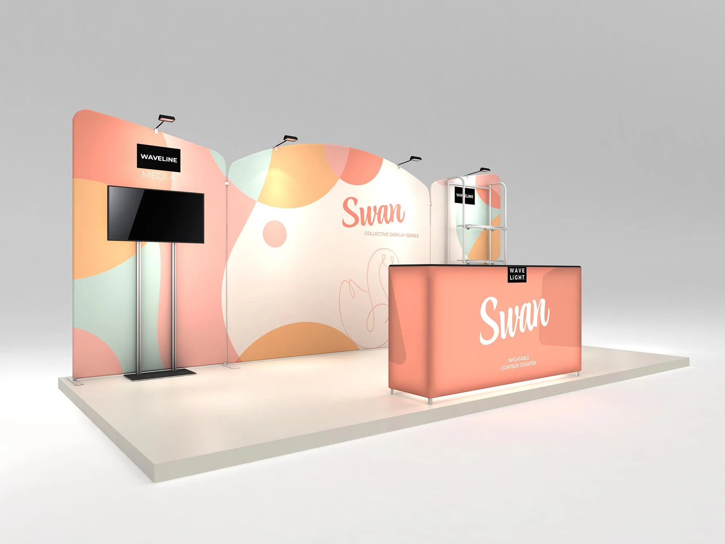 10ft x 20ft Swan Inline Display