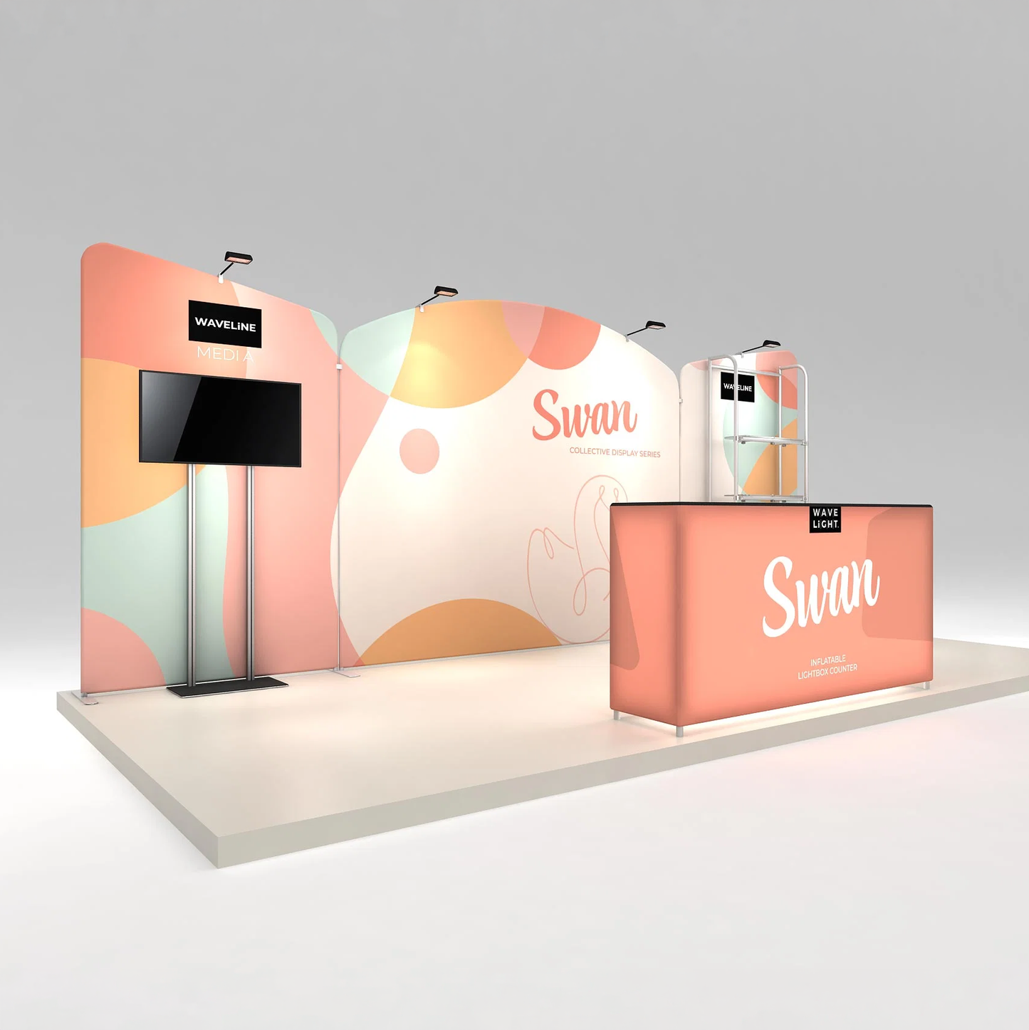 10ft x 20ft Swan Inline Display