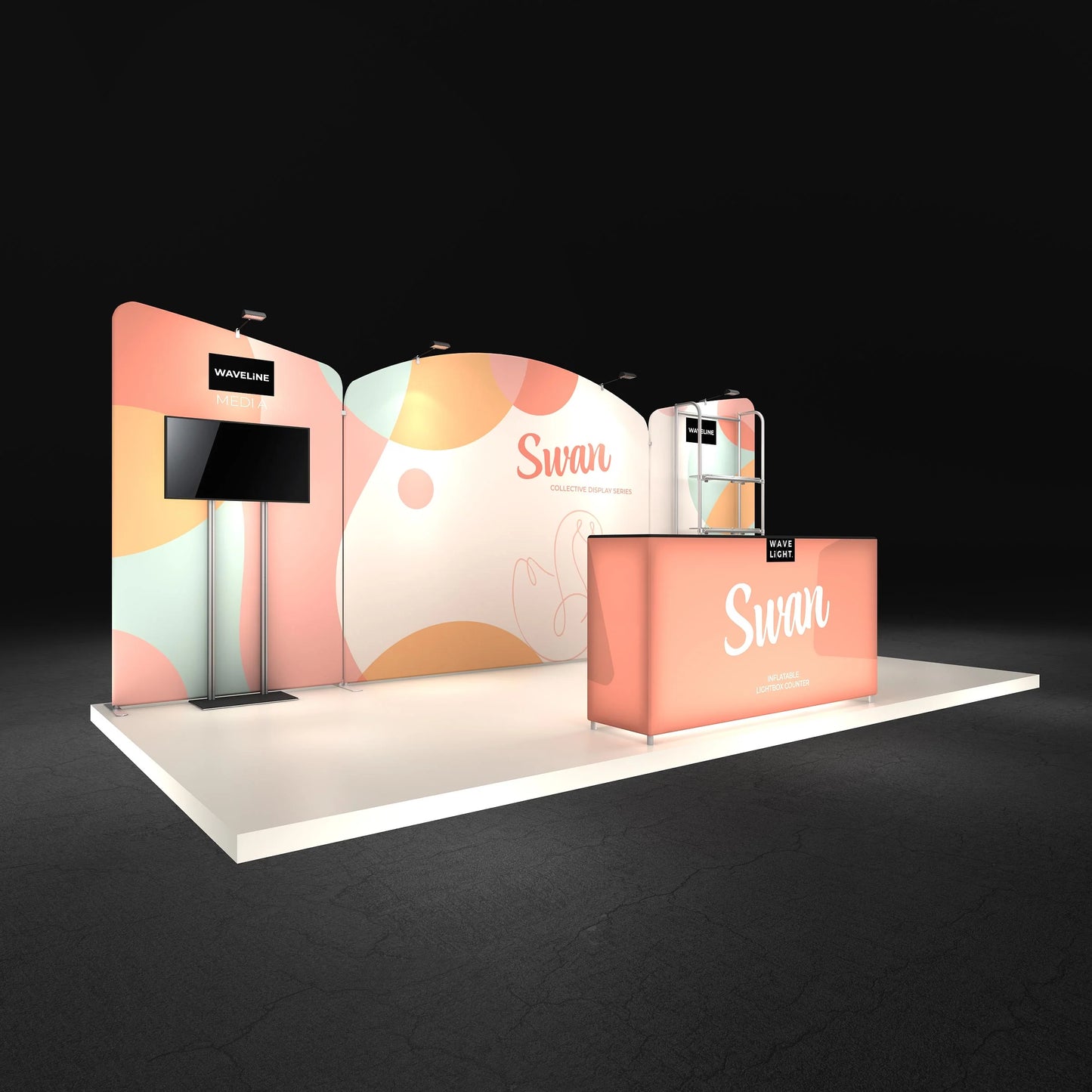 10ft x 20ft Swan Inline Display