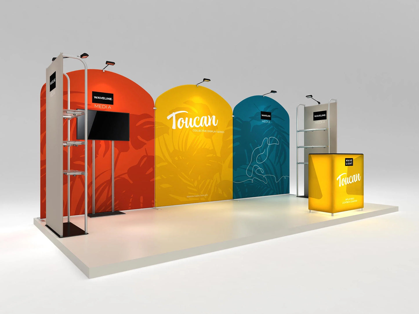 10ft x 20ft Toucan Inline Display