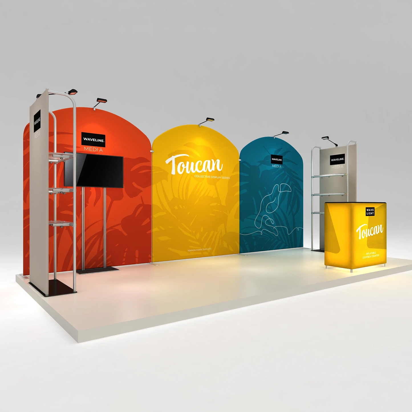 10ft x 20ft Toucan Inline Display