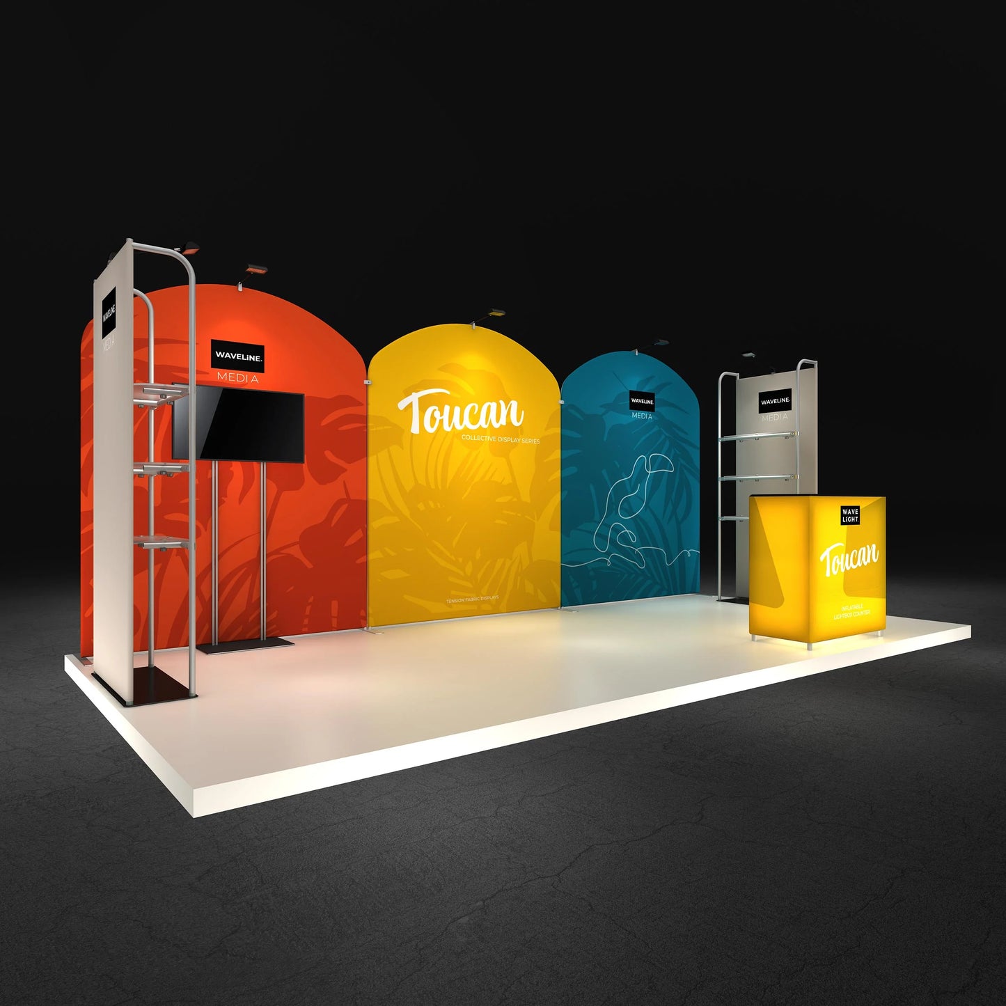 10ft x 20ft Toucan Inline Display