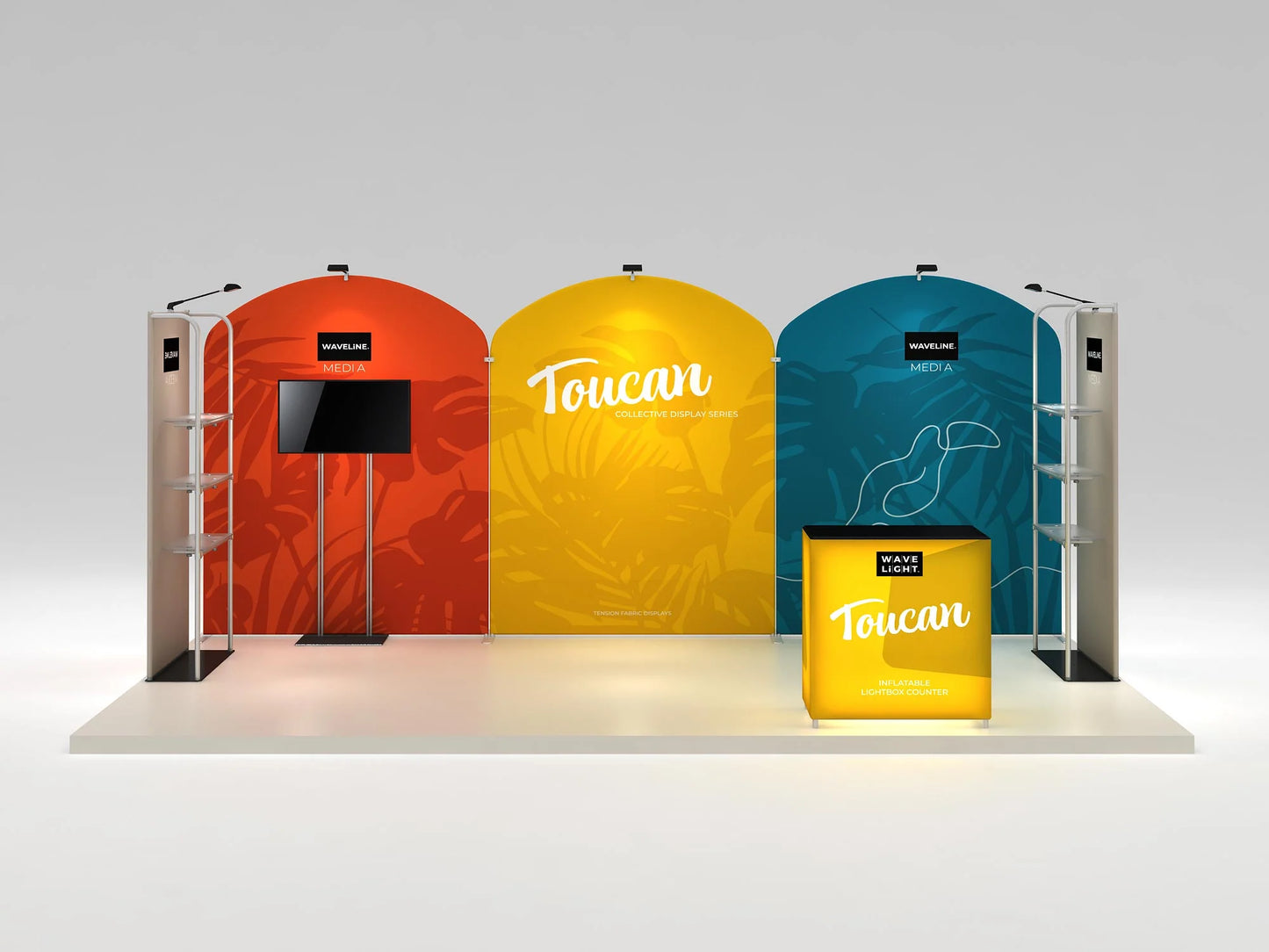 10ft x 20ft Toucan Inline Display