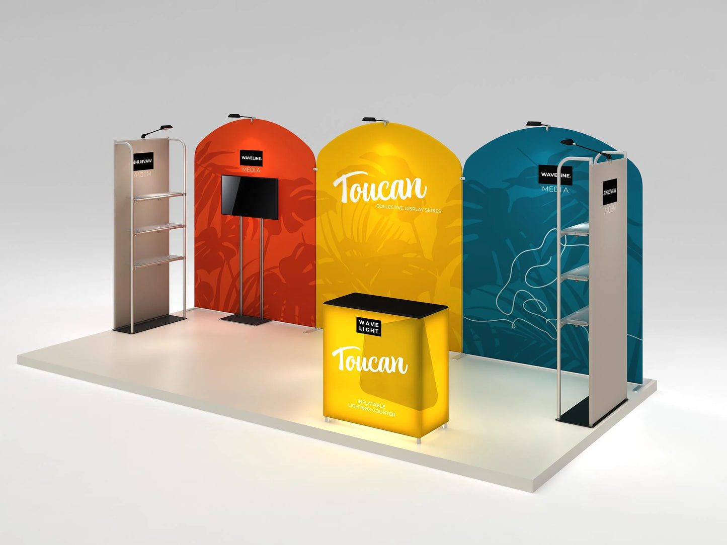10ft x 20ft Toucan Inline Display