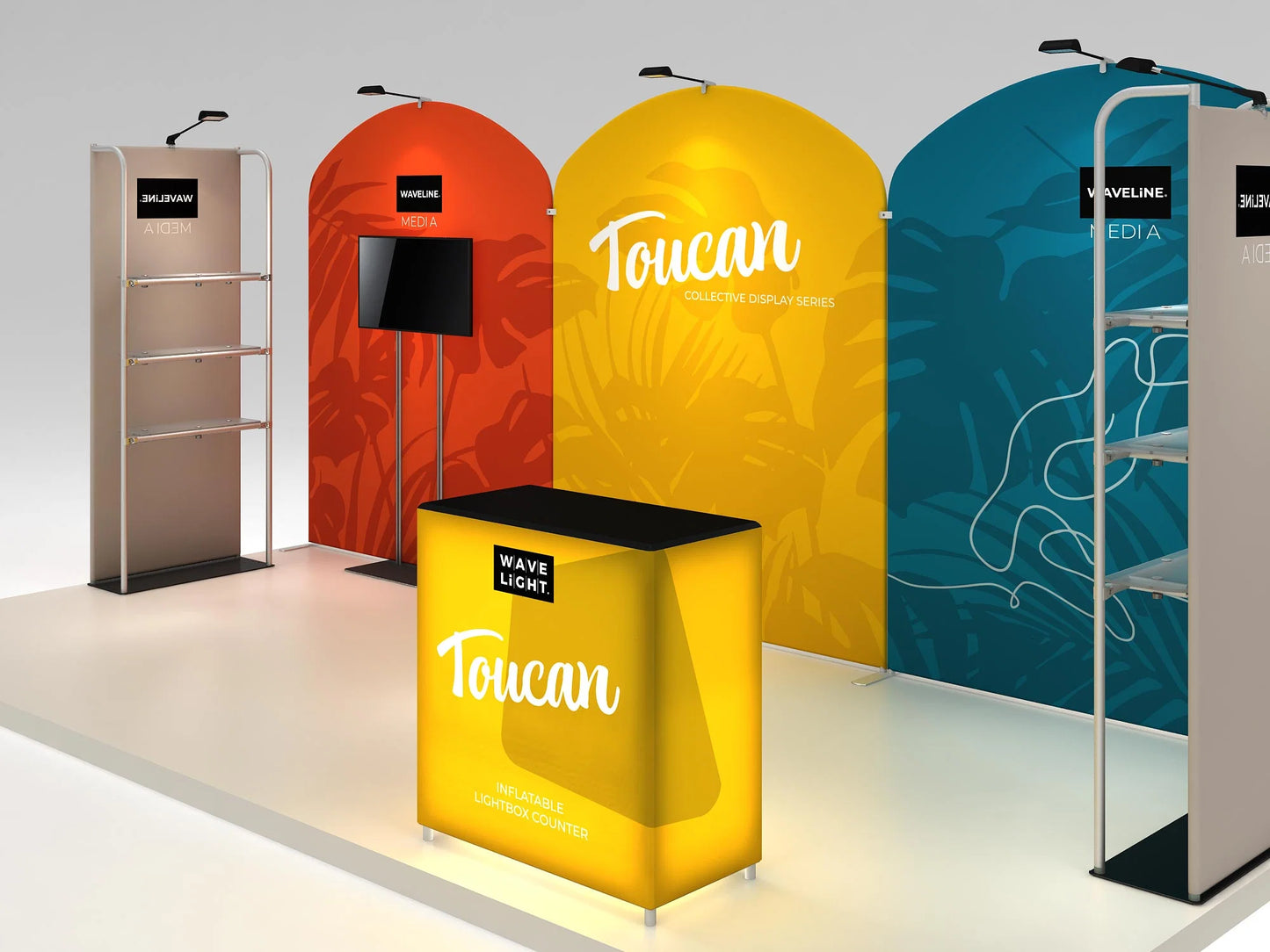 10ft x 20ft Toucan Inline Display