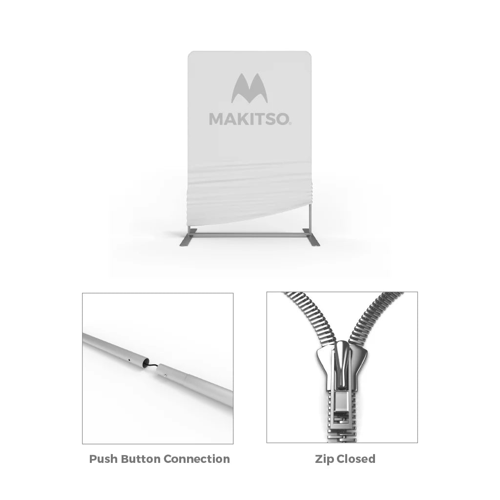 46in x 89in WaveLine® Media Panel T
