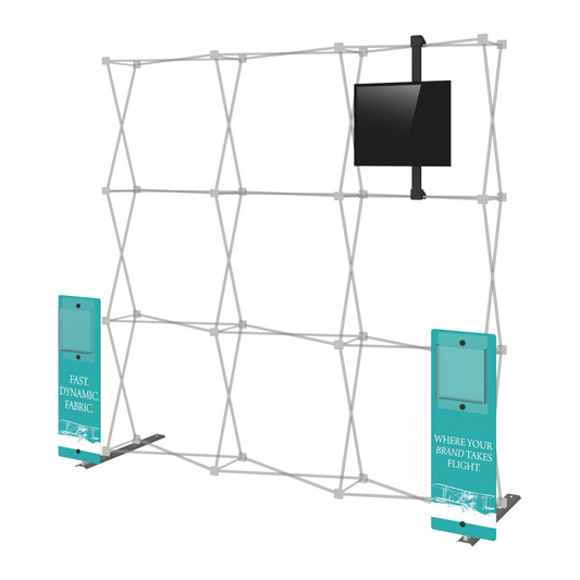 8ft x 8ft Hopup Tension Fabric Backwall Accessory Kit 01 (w/o Backwall)