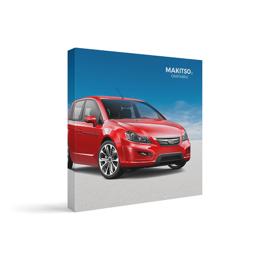 10ft x 10ft OneFabric® Straight Pop Up Display w/o End Caps (Graphic Package) - All4Displays