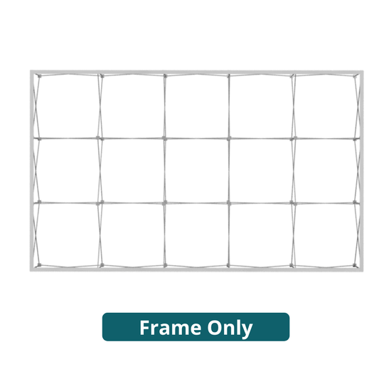 13.5ft x 8ft OneFabric® Straight Pop Up Display (Frame Only) - All4Displays