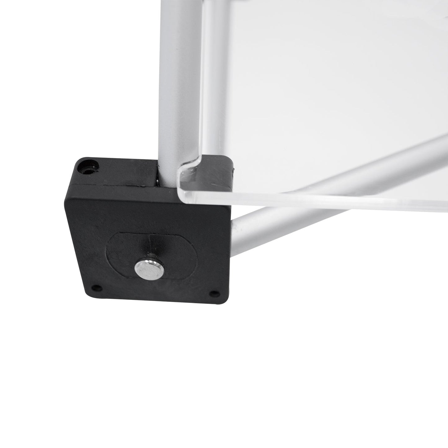 14.5in x 9.25in Micro GeoMetrix Clear Shelf (Hardware Only) - All4Displays
