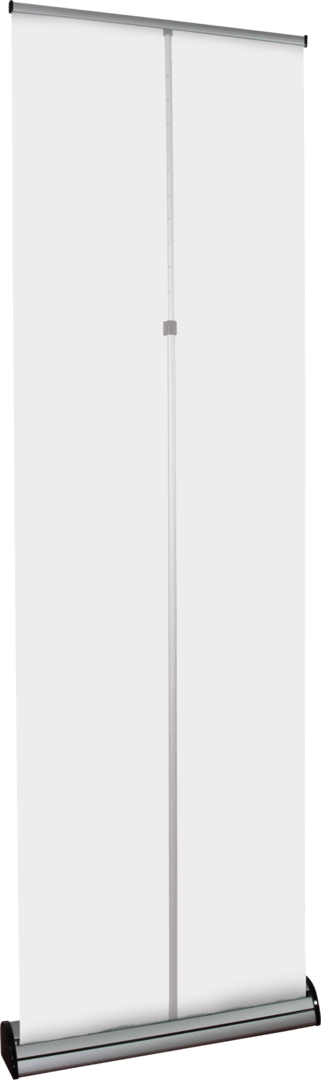 23.5in Barracuda 600 Retractable Banner Stand (Premium Fabric Graphic Package) - All4Displays
