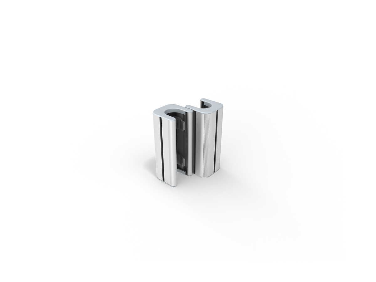 2in WaveLine S - Shaped Connector Double - All4Displays