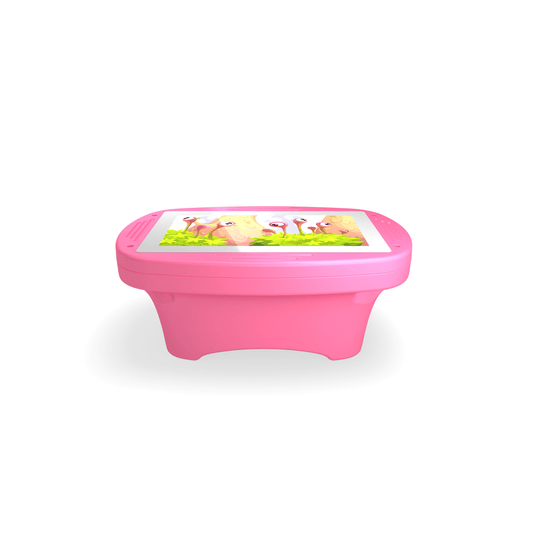 32in Sslab Jr 4K UHD Digital Signage Table Top, Kiosk, or Game Play (Pink) - All4Displays