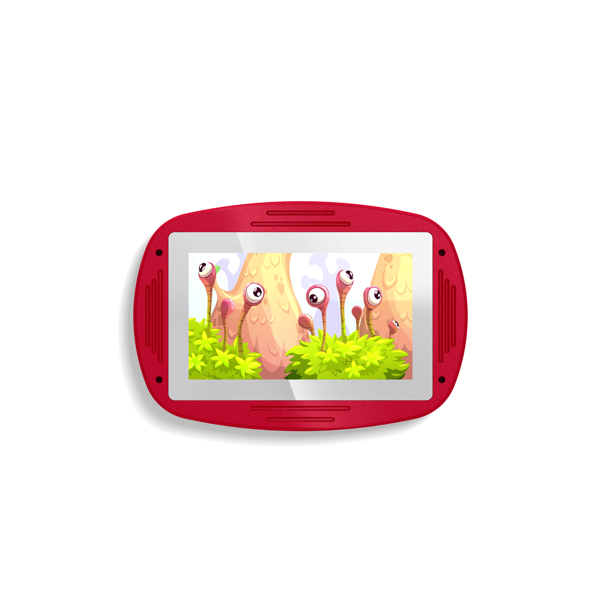 32in Sslab Jr 4K UHD Digital Signage Table Top, Kiosk, or Game Play (Red) - All4Displays