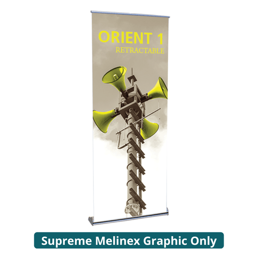 35.5in Orient Double - Sided 920 Retractable Banner Stand (Supreme Melinex Graphic Only) - All4Displays