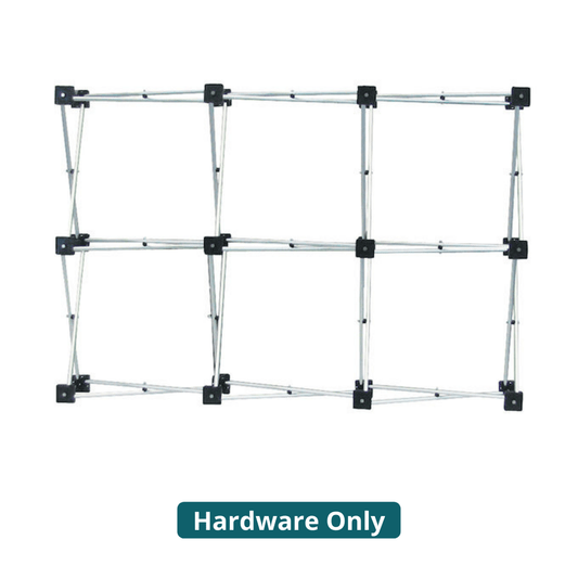 3ft x 2ft Micro GeoMetrix 6 - Quad Horizontal Frame (Hardware Only) - All4Displays