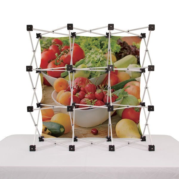 3ft x 3ft Micro GeoMetrix 9 - Quad Back Wall Panel (Graphic Only) - All4Displays