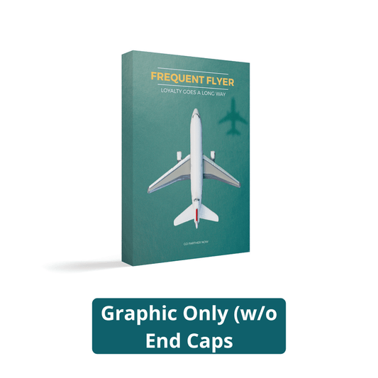 5ft x 8ft OneFabric® Straight Pop Up Display w/o End Caps (Graphic Only) - All4Displays