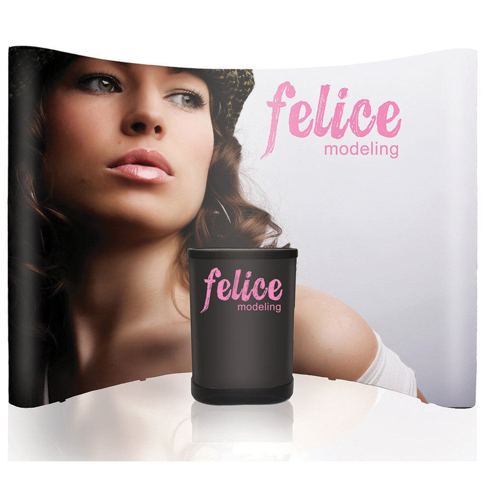 Wave Pop Up Display | Wave Pop Up Display PVC Print | All4Displays