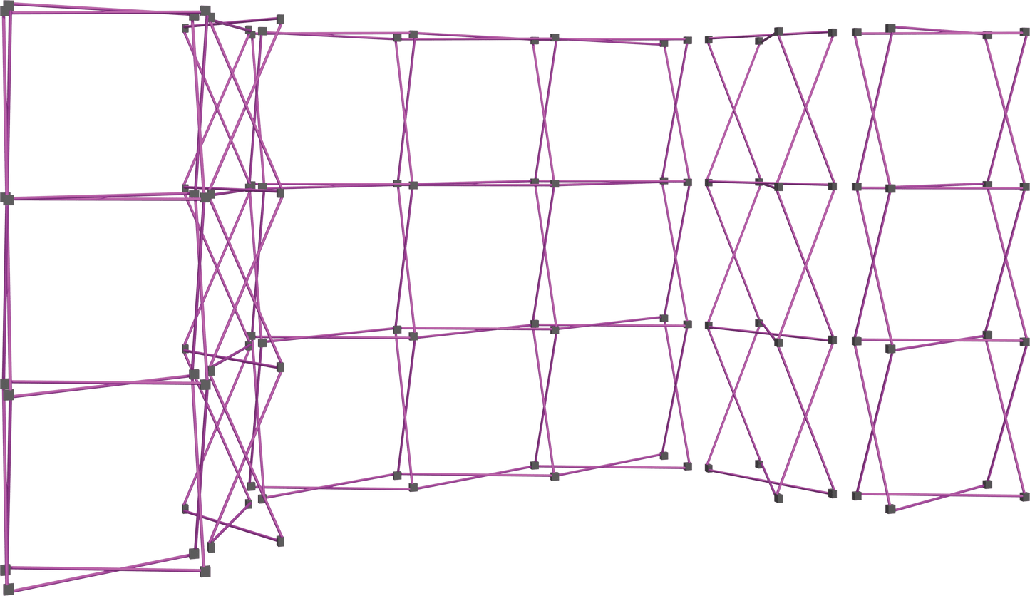 20ft x 8ft Horseshoe Deluxe Coyote Frame (Hardware 11x3 Fast Kit)