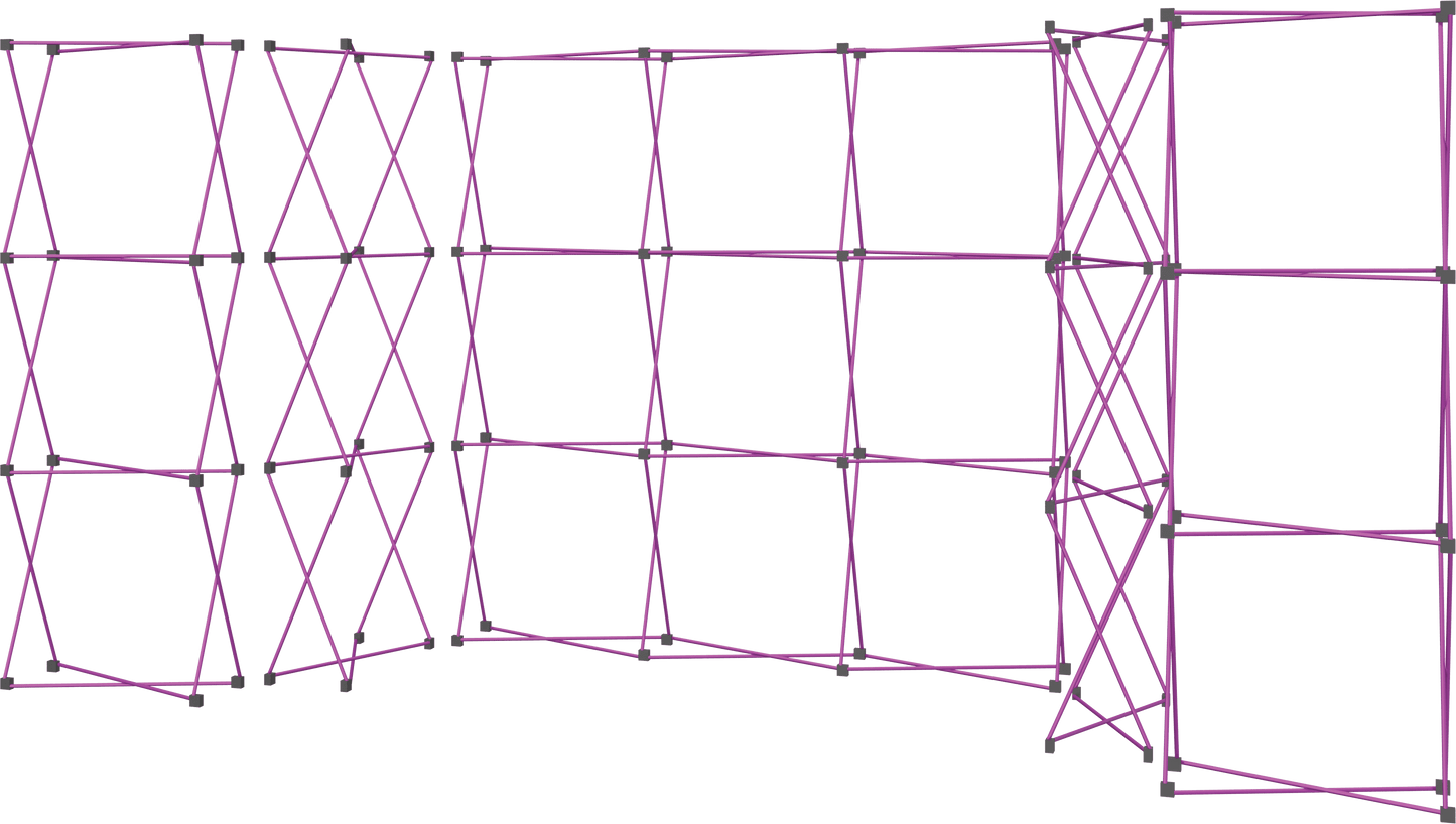 20ft x 8ft Horseshoe Deluxe Coyote Frame (Hardware 11x3 Fast Kit)