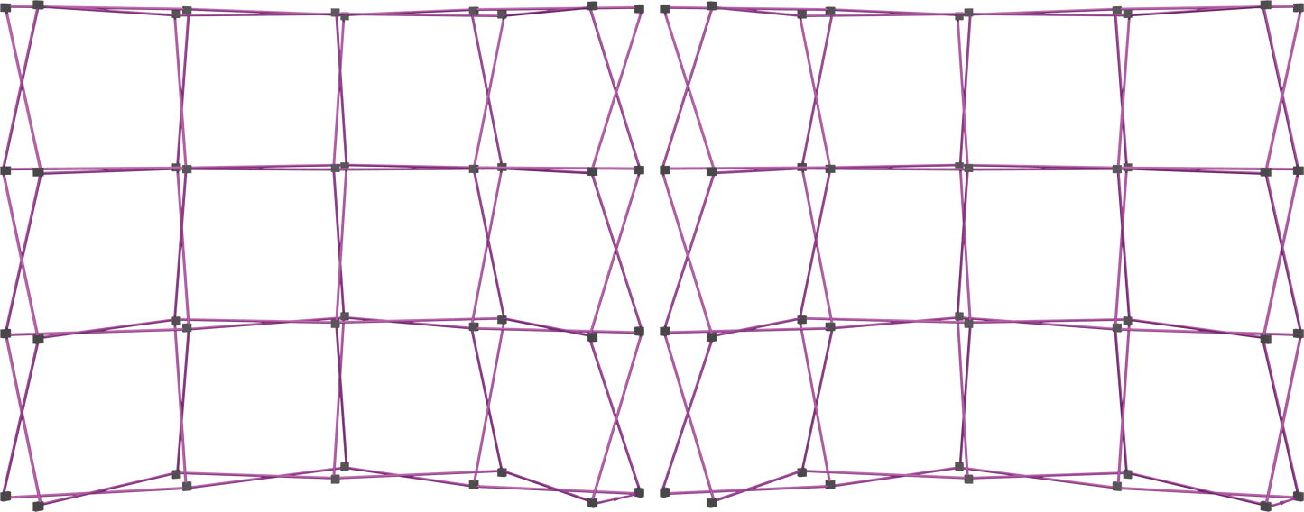 20ft x 8ft Gullwing Coyote Frame (Hardware 8x3 Fast Kit)