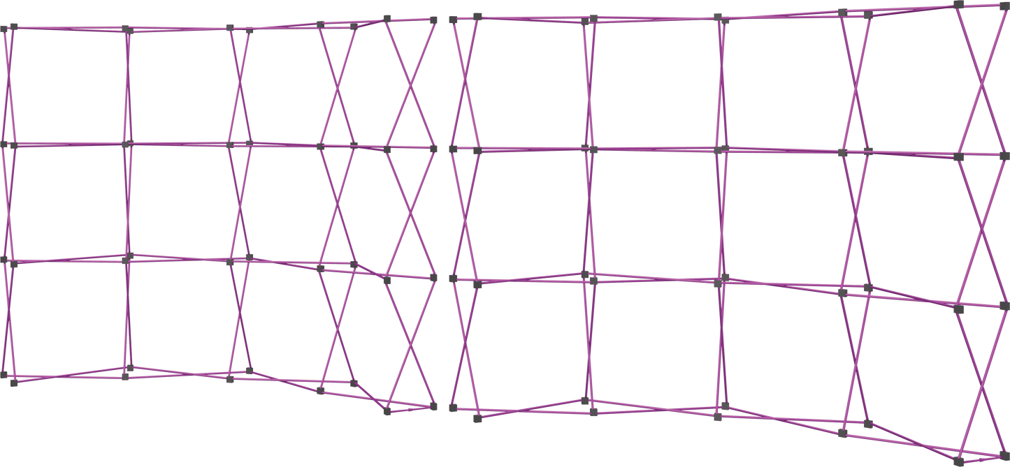 20ft x 8ft Gullwing Coyote Frame (Hardware 8x3 Fast Kit)