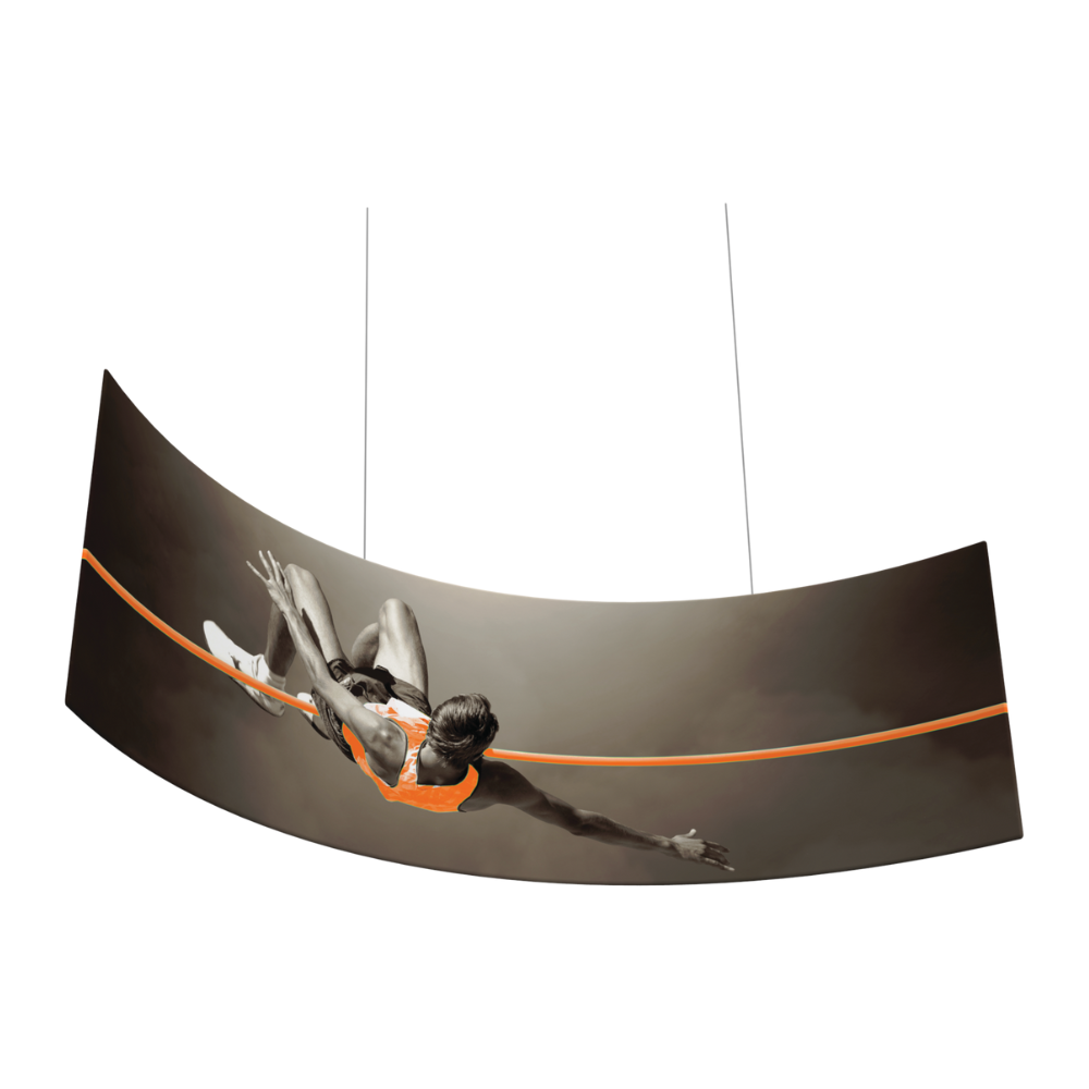 14ft x 4ft Formulate Master 2D Hanging Structure Curve Single-Sided (Graphic Only)