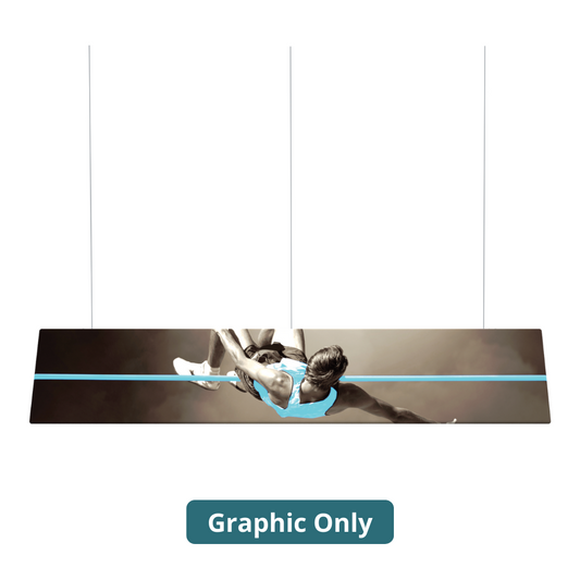 20ft x 6ft Formulate Master 2D Hanging Structure Flat Panel Single-Sided (Graphic Only)