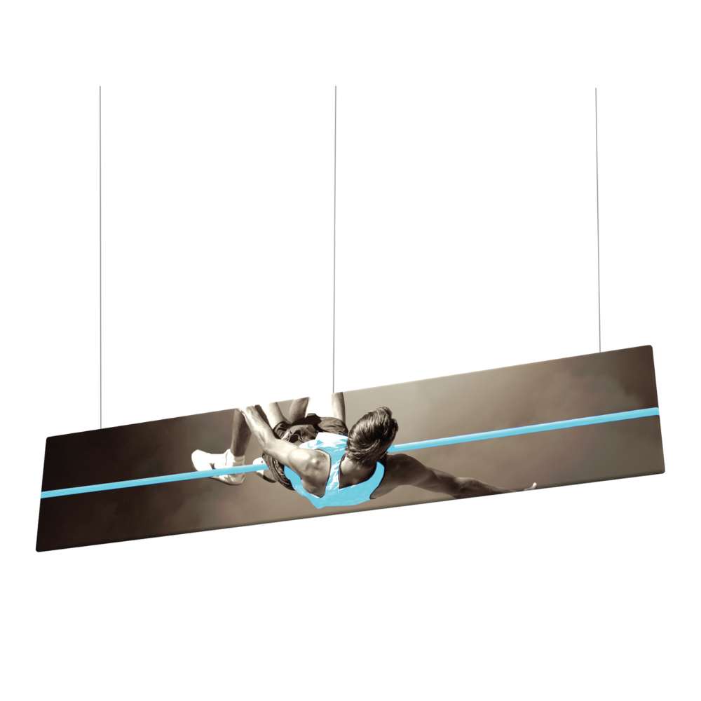 8ft x 5ft Formulate Master 2D Hanging Structure Flat Panel Single-Sided (Graphic Package)