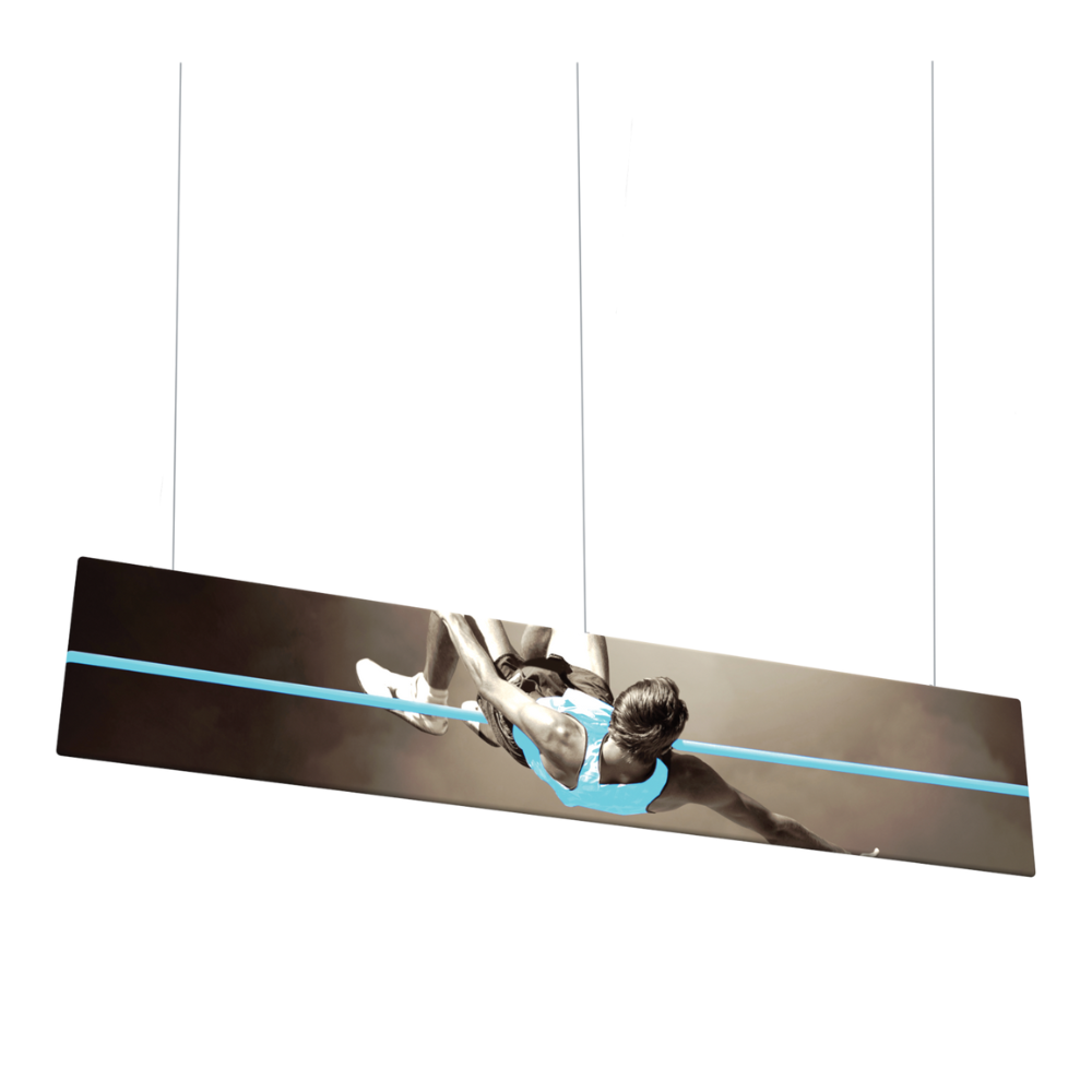 18ft x 5ft Formulate Master 2D Hanging Structure Flat Panel Single-Sided (Graphic Package)