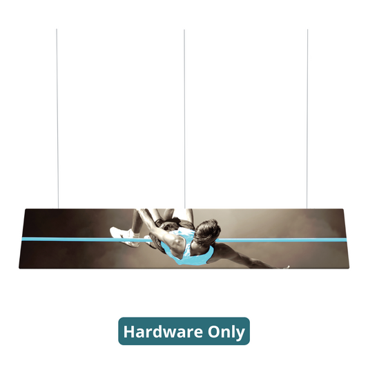 8ft x 2ft Formulate Master 2D Hanging Structure Flat Panel (Hardware Only)