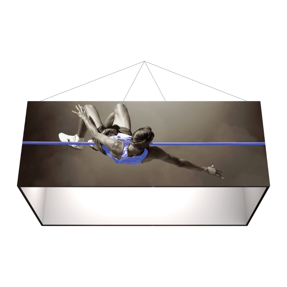 10ft x 3ft Formulate Master 3D Hanging Structure Rectangle Double-Sided (Graphic Only)