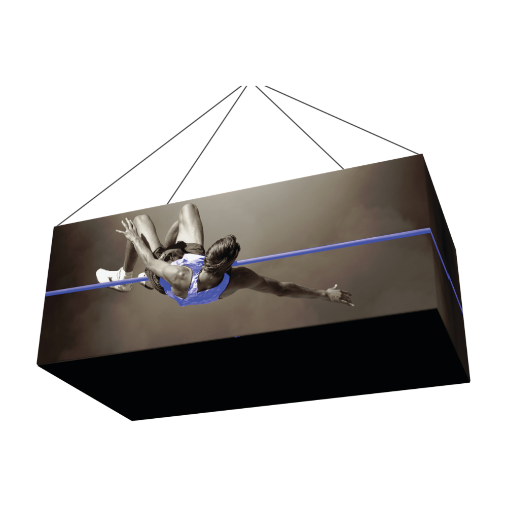 20ft x 6ft Formulate Master 3D Hanging Structure Rectangle Single-Sided w/ Open Bottom (Graphic Package)