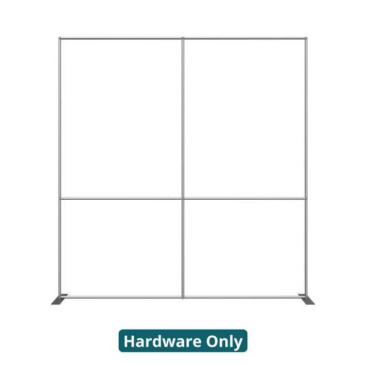 10ft x 8ft Formulate Master S1 Straight Fabric Backwall Frame (Hardware Only)