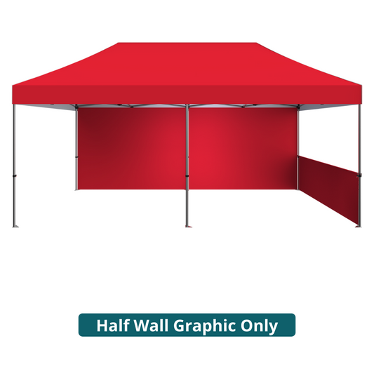 ZOOM STANDARD 20' POPUP TENT HALF WALL PANEL ONLY