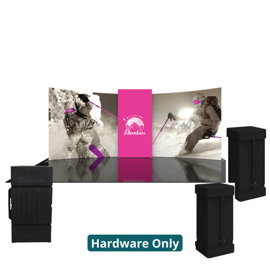 20ft Formulate Designer Series Kit 02 Fabric Backwall (Hardware Only)