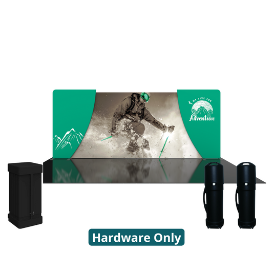 20ft Formulate Designer Series Kit 04 Fabric Backwall (Hardware Only)